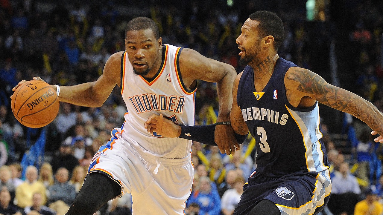 Grizzlies fall to Durant, Thunder in low-scoring affair